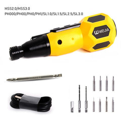 Home DIY Super Torque Electric Screwdriver Mini Drill 3.6v Lithium Battery Replace Traditional Screwdriver Led Light Power Tools